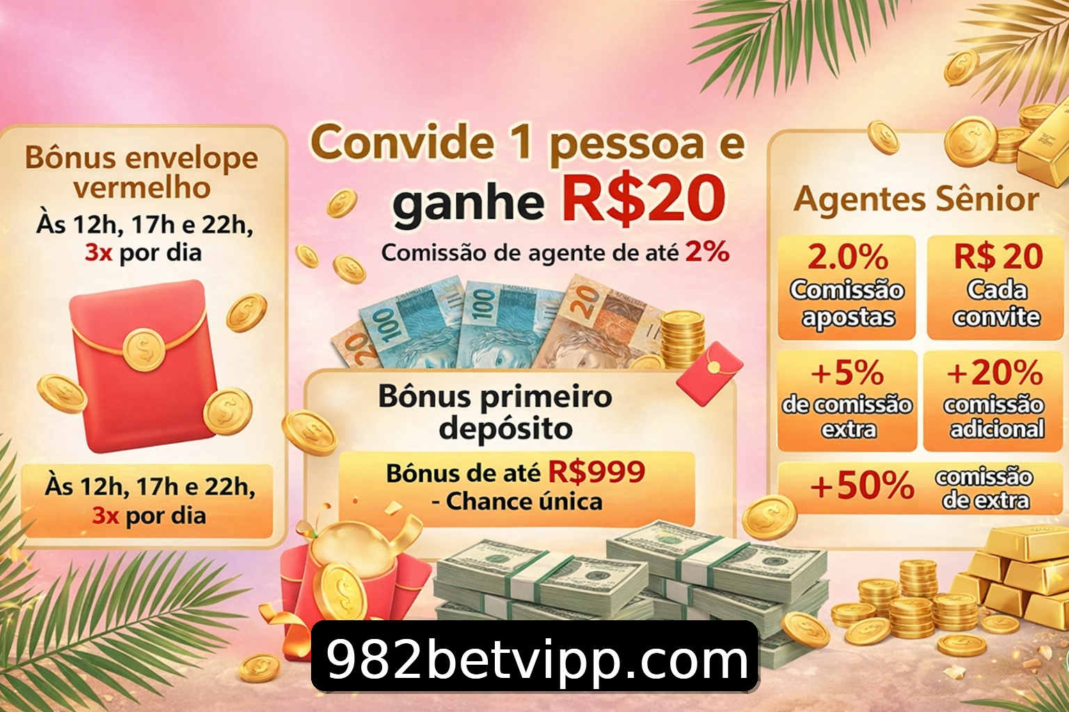 Banner do Bônus do Casino 982bet